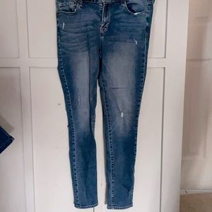 Old Navy Rockstar Super Skinny Jeans Size 10 Long